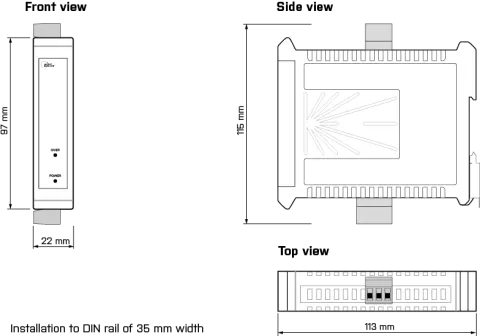 Dimensions and installation