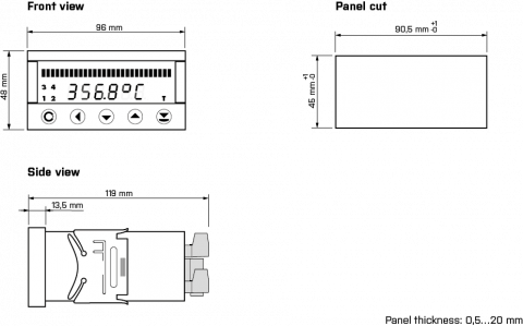 Dimensions and installation