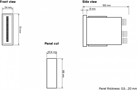 Dimensions and installation