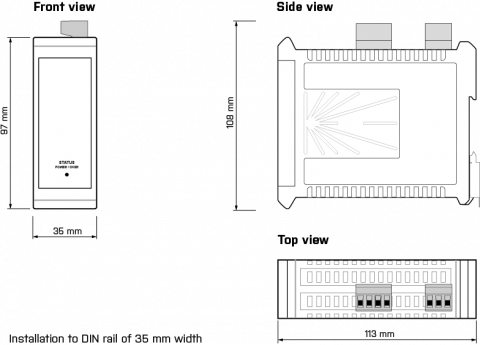 Dimensions and installation