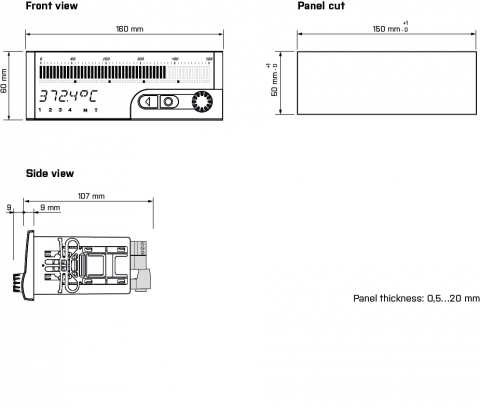 Dimensions and installation
