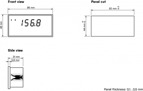 Dimensions and installation