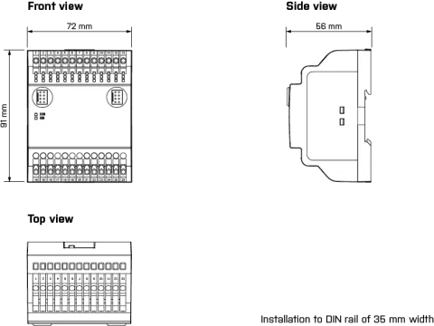 Dimensions and installation