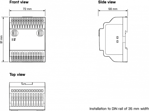 Dimensions and installation