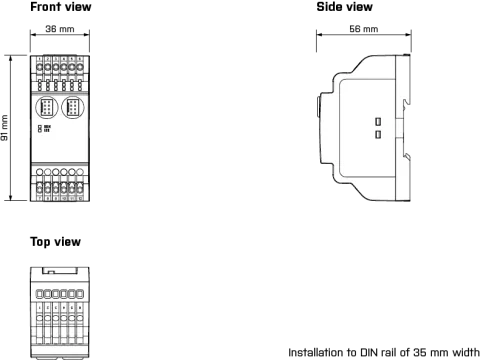 Dimensions and installation