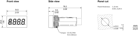 Dimensions and installation