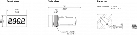 Dimensions and installation