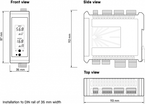 Dimensions and installation