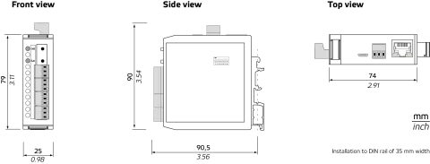 Dimensions and installation